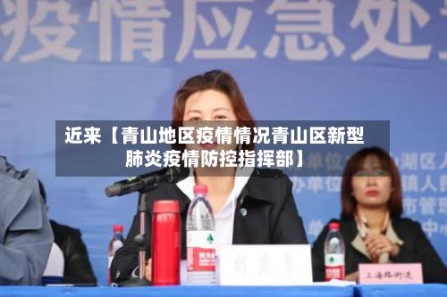近来【青山地区疫情情况青山区新型肺炎疫情防控指挥部】