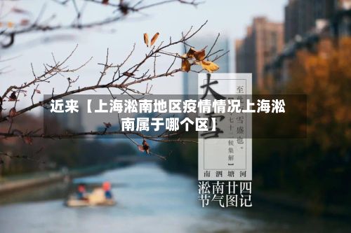 近来【上海淞南地区疫情情况上海淞南属于哪个区】-第3张图片
