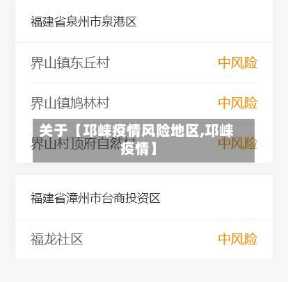 关于【邛崃疫情风险地区,邛崃 疫情】-第2张图片