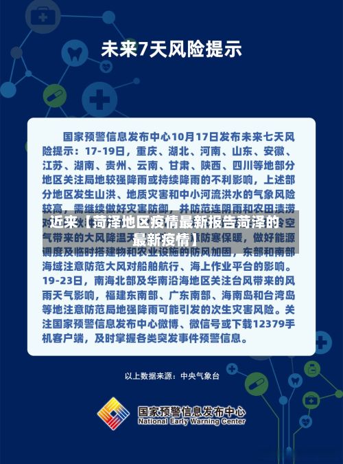 近来【菏泽地区疫情最新报告菏泽的最新疫情】
