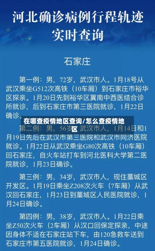 在哪查疫情地区查询/怎么查疫情地区-第2张图片