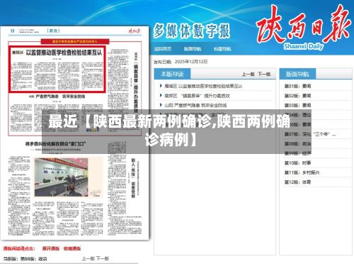 最近【陕西最新两例确诊,陕西两例确诊病例】-第2张图片