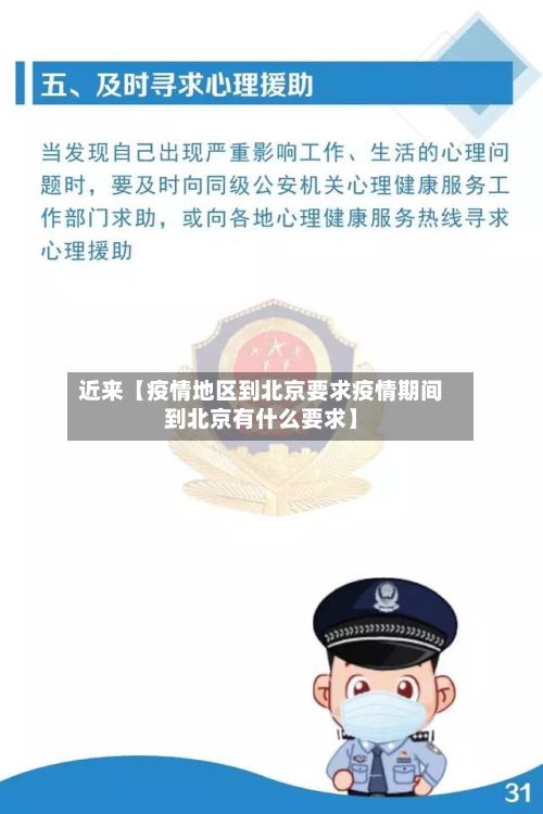 近来【疫情地区到北京要求疫情期间到北京有什么要求】-第2张图片
