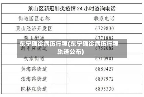 东宁确诊病历行程(东宁确诊病历行程轨迹公布)-第3张图片