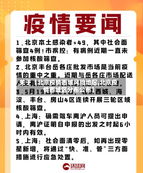 关于【北京疫情西城风险地区,北京疫情西城区分布公布】