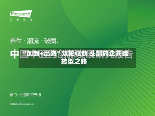 “创新+出海	”双轮驱动 头部药企共话转型之路-第3张图片