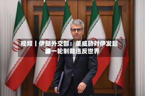 视频丨伊朗外交部:美威胁对伊发起新一轮制裁违反世界
法-第3张图片